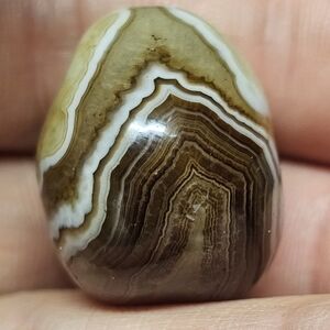 Natural Polished Banded Lace Agate